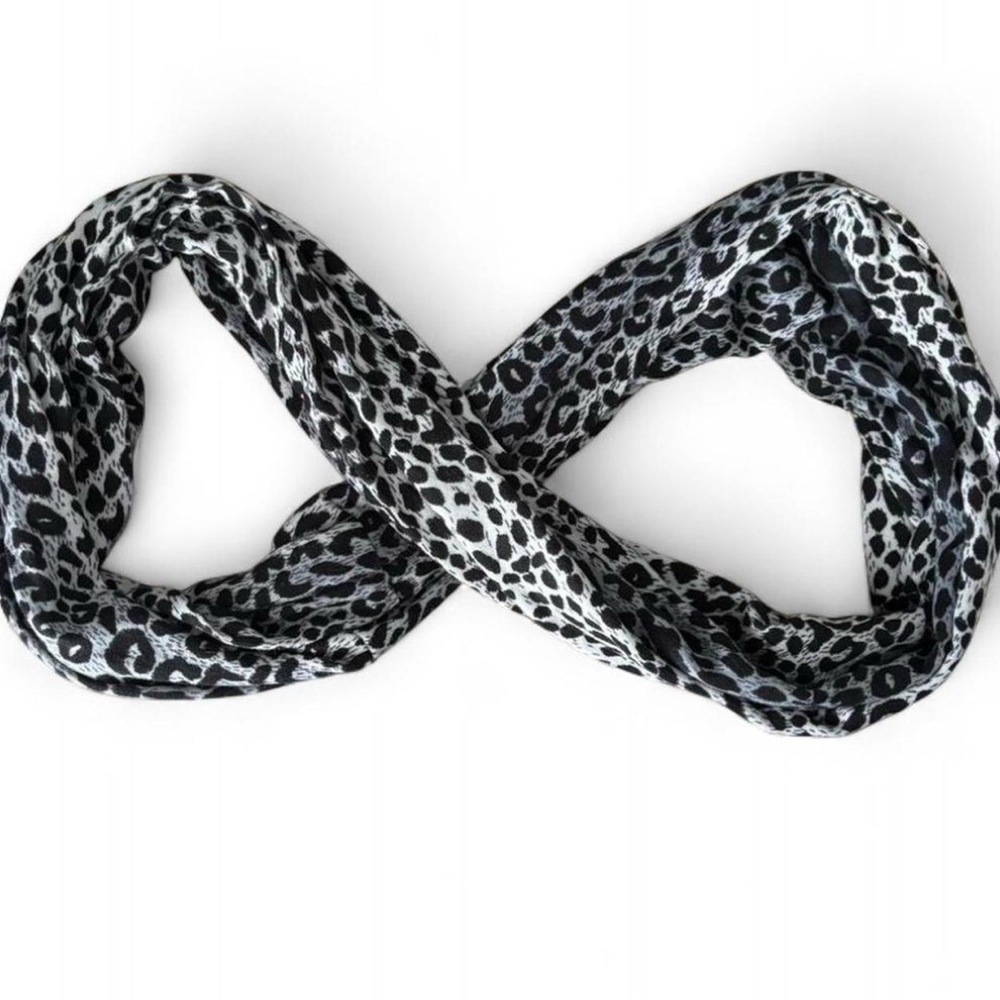 Leopard Print Infinity Scarf